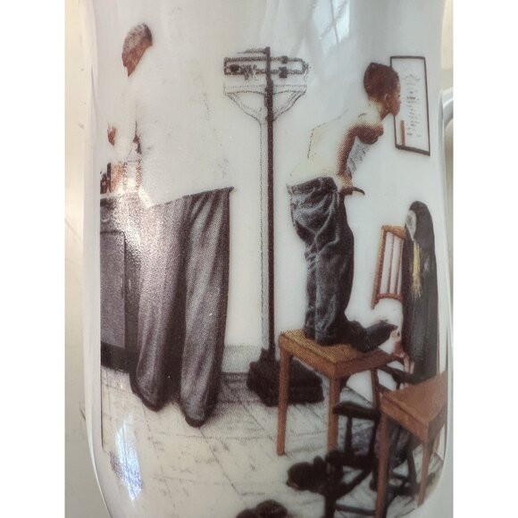 Norman Rockwell 1986 Saturday Evening Post Collection "Before The Shot" Collecti - Picture 9 of 12